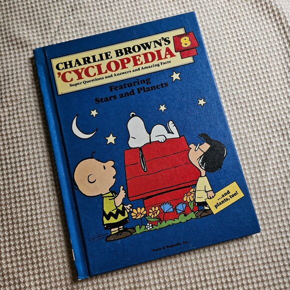 Vintage Charlie Brown's 'Cyclopedia - Featuring Stars‎ and Planets - Vol 8 - Picture 1 of 11